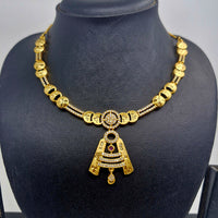 Chiccharm Jewellery Brass And Copper Rajwadi Necklace Set