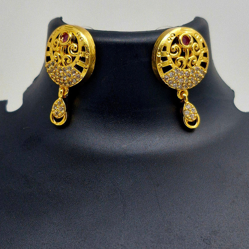 Chiccharm Jewellery Brass And Copper Rajwadi Necklace Set