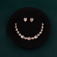Chiccharm Jewellery Sparkling Austrian Stone Designer Necklace Set