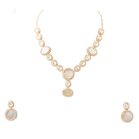 Chiccharm Jewellery Sparkling Austrian Stone Designer Necklace Set
