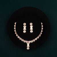 Chiccharm Jewellery Sparkling Austrian Stone Designer Necklace Set