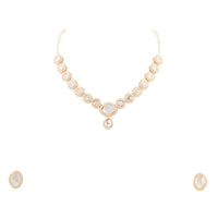 Chiccharm Jewellery Sparkling Austrian Stone Designer Necklace Set