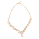 Chiccharm Jewellery Sparkling Austrian Stone Designer Necklace Set