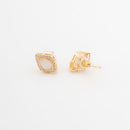 ChicCharm Jewellery Brass Gold Plated Austrian Stone Pendant Set