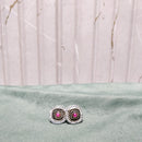 Chiccharm Jewellery Premium Pota Stone And Pearl Studs Earrings