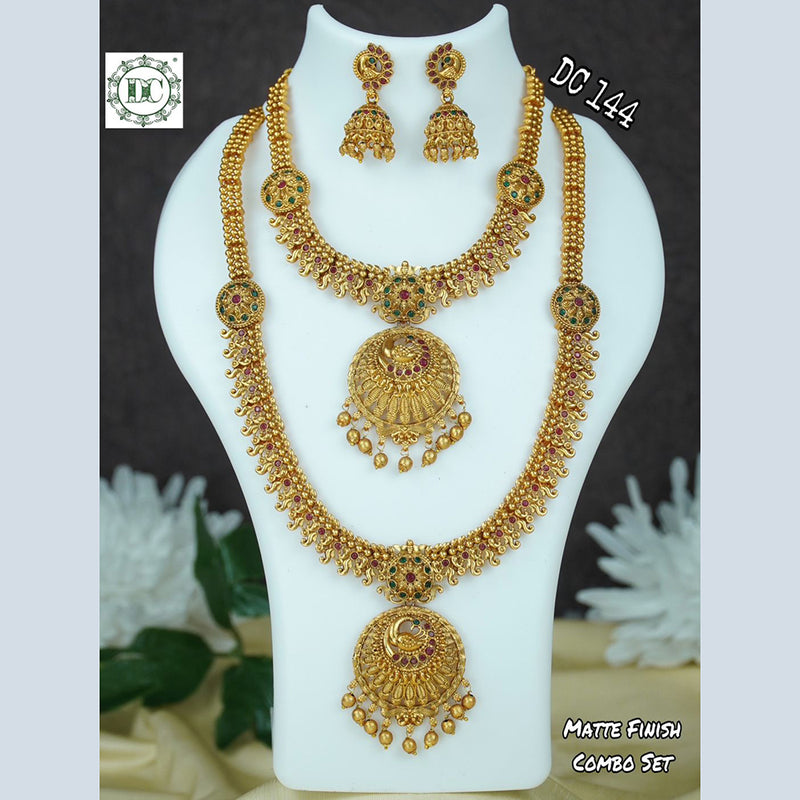 Diksha Collection Gold Plated Combo Set