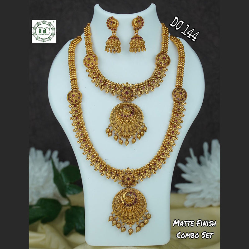 Diksha Collection Gold Plated Combo Set