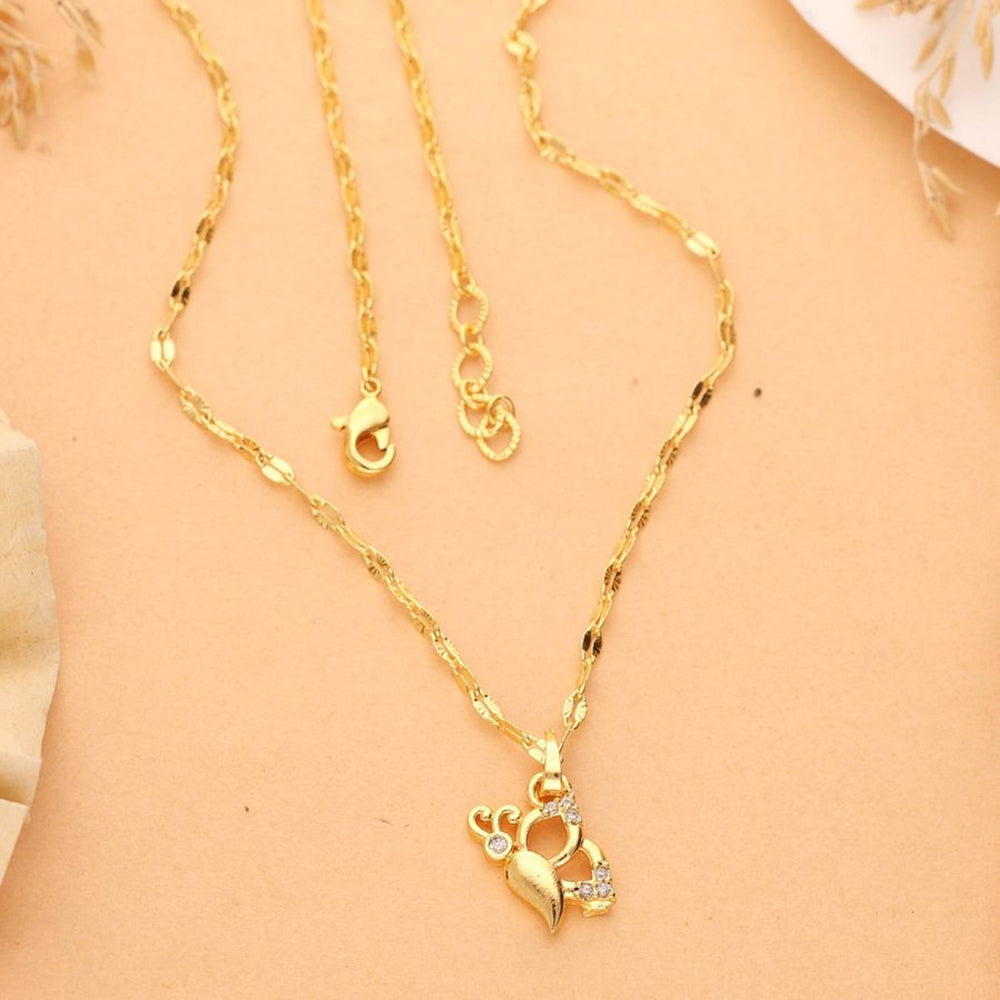 HR Sales Premium Quality Austrian Stone Chain Pendant