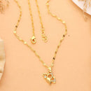 HR Sales Premium Quality Austrian Stone Chain Pendant