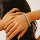 Urthn Brown Glass Beads Bracelet