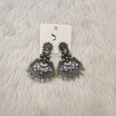 Dhwani Oxidised Plated Kundan Stone And Pearls Dangler Earrings