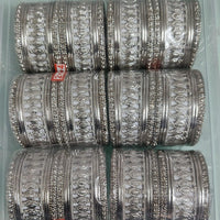 Shree Asha Bangles Oxidised Plated Bangles Set