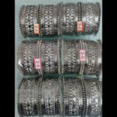 Shree Asha Bangles Oxidised Plated Bangles Set