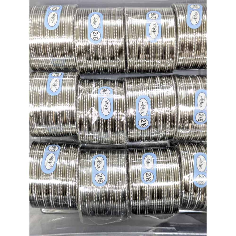 Shree Asha Bangles Oxidised Plated Bangles Set (Pack of 13)