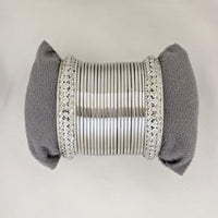 Shree Asha Bangles Silver Plated Bangles Set