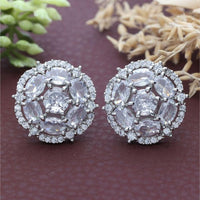 HR Sales Premium Quality American Diamond Stud Earrings