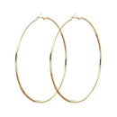 Etnico Stylish Latest Fashion Hoop Earrings For Women (E3218) (Gold)