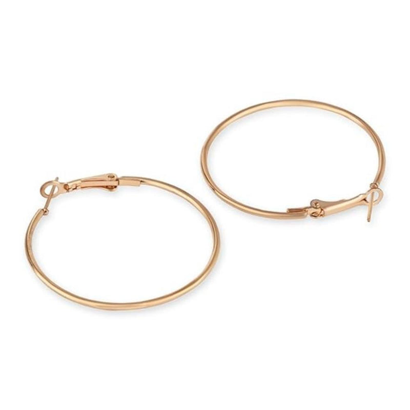 Etnico Stylish Latest Fashion Hoop Earrings For Women (E3218) (Gold)