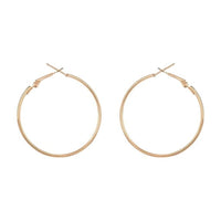 Etnico Stylish Latest Fashion Hoop Earrings For Women (E3218) (Gold)