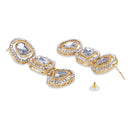 Etnico Latest Fashion Stylish Contemporary Stud Drop Earring For Women