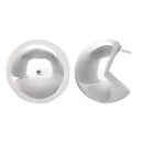 Etnico Half Circle Fashion Stylish Lightweight Chunky Stud Earrings For Woman