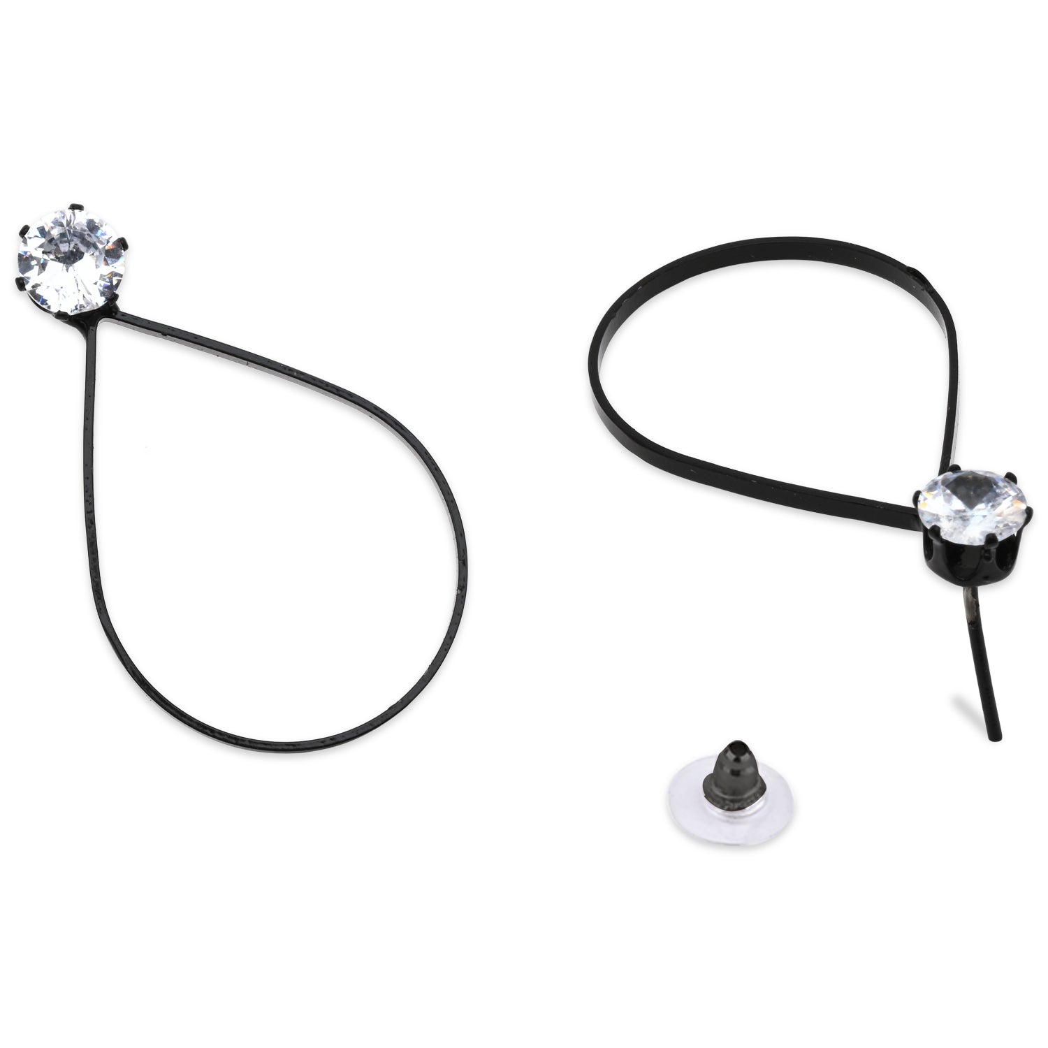 Etnico Stylish Oval Shaped Lightweight Fancy Earring For Women