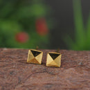 Etnico Gold Plated 3 different Design Lightweight Studs Earrings Combo For Women