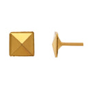 Etnico Gold Plated 3 different Design Lightweight Studs Earrings Combo For Women