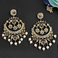 Js Fashion  Designer Cluster Pearls Mehendi Earring