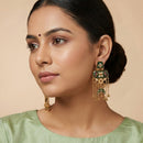 Js Fashion  Kemp Design Rajwadi Polish Party Wear Earrings