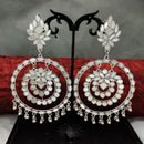 Js Fashion  Antique Designer Full Stones Oxidized Silver Polish Fancy Style Party wear Earring