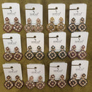 Dhwani Royal Crystal And Pearl Statement Dangler Earrings