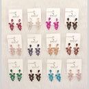 Dhwani Trendy Rose Gold Plated Crystal Stone Dangler Earrings