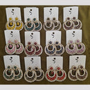 Dhwani Premium Crystal Stone Dangler Earrings (Pack of 12)