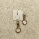 Dhwani Gold Plated Austrian Stone Dangler Earrings