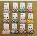 Dhwani Glamorous Austrian Stone And Kundan Beads Dangler Earrings