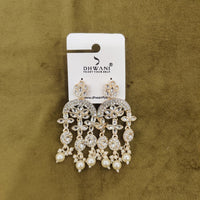 Dhwani Royal Kundan And Austrian Statement Pack of 12 Dangler Earrings