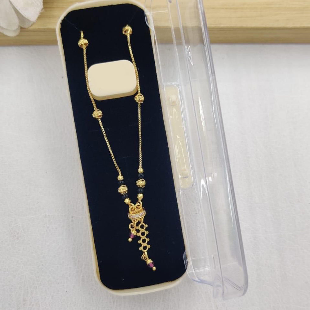 SP Jewellery Graceful Pota And Austrian Stone Beads Necklace (Pack of 12)