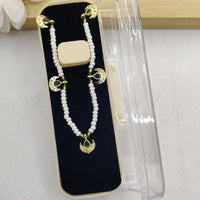 SP Jewellery Graceful Pota And Austrian Stone Beads Necklace