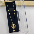 SP Jewellery Graceful Pota And Austrian Stone Beads Necklace