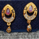 Martina Jewels Gold Plated Austrian Stone Dangler Earrings