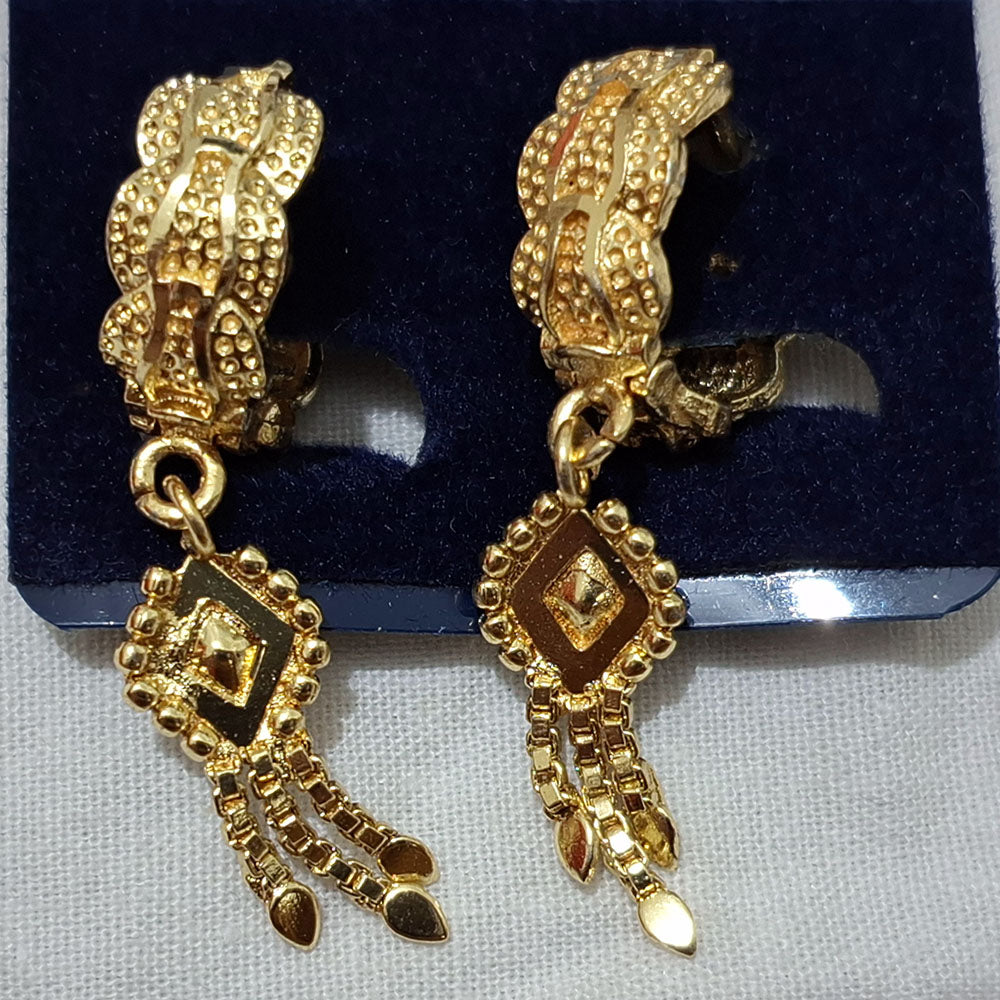 Martina Jewels Gold Plated Dangler Earrings