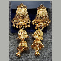 Martina Jewels Gold Plated Jhumki Earrings