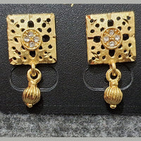 Martina Jewels Gold Plated Dangler Earrings