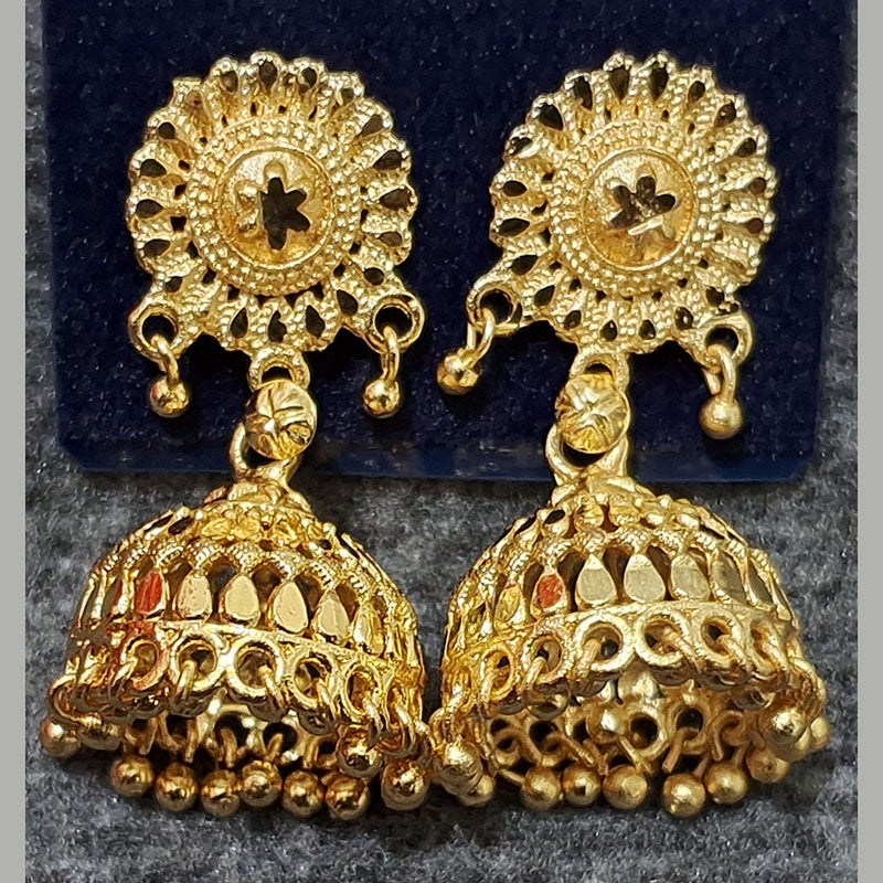 Martina Jewels Gold Plated Jhumki Earrings