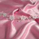 Js Fashion Pack of 1 Pearl Floral Bridal Hair Vine for Women & Girls | Crystal Headpiece with Gold Wire | Elegant Wedding Bun & Updo Accessory | Handmade Pearl-Crystal Hair Vine for Brides and Bridesmaids