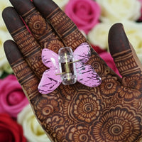 Js Fashion Trendy Double Shaded Butterfly Multi-Color Acrylic Hair Clips for Women & Girls – Pack of 12 Mini Hair Clutchers