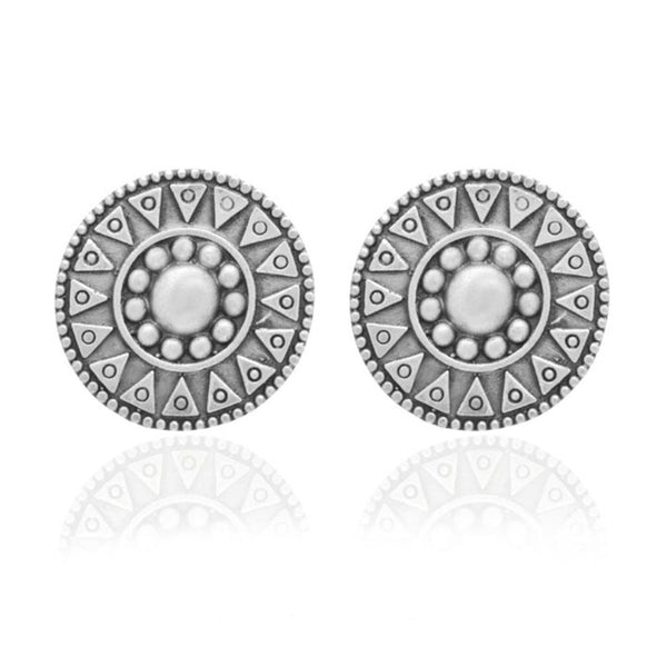 House Of Ree New Stylish Oxidized 18K Gold Studs Earrings for Womens|Women|Girls ER012