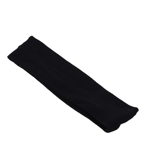 HP HIGH PROFILE Cotton Headband Elastic Stretchy Hair Bands For Yoga, Sports, Gym Fitness No Slip Sweatband For Women/Girls (Pack Of 3) - Black