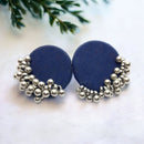 Handmade For Her  Oxidised Plated Handmade Ghungroo Studs Earring